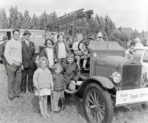 Shipley car show and fun day, September 1971.