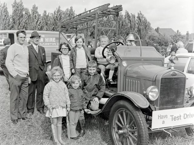 Shipley car show and fun day, September 1971.