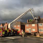 A joint police and fire service has determined the cause of a house fire in Holmewood, which left a busy road closed earlier this week. (Photo courtesy of Derbyshire Fire and Rescue)