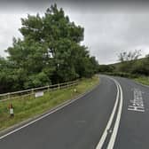 The road - on the Derbyshire/South Yorkshire border - was shut earlier this afternoon.