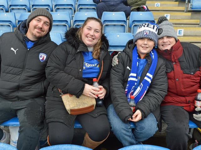 Chesterfield blew Crewe away in a stunning first half that saw them go in 5-0 up at half-time.