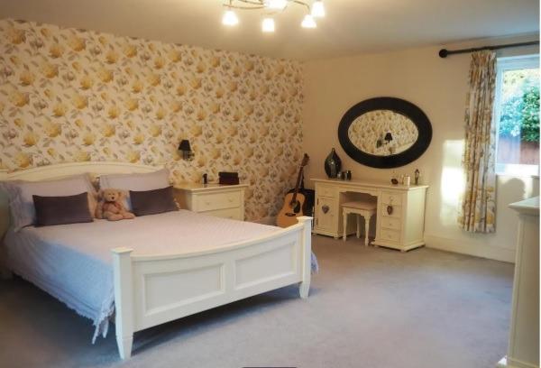 Hardwick bedroom is one of the double rooms available for guests.