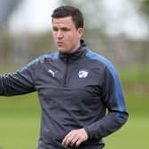 Former Chesterfield manager Gary Caldwell. Picture: Getty