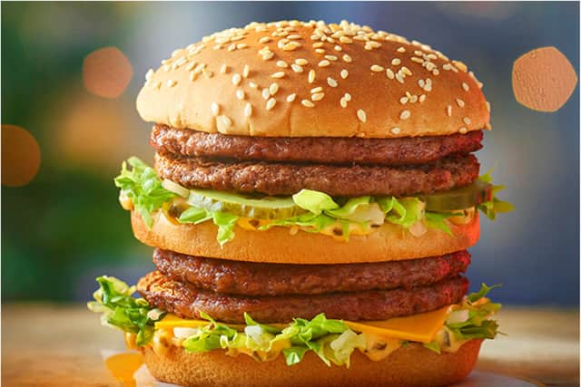 The Double Big Mac is at McDonald's this Christmas.