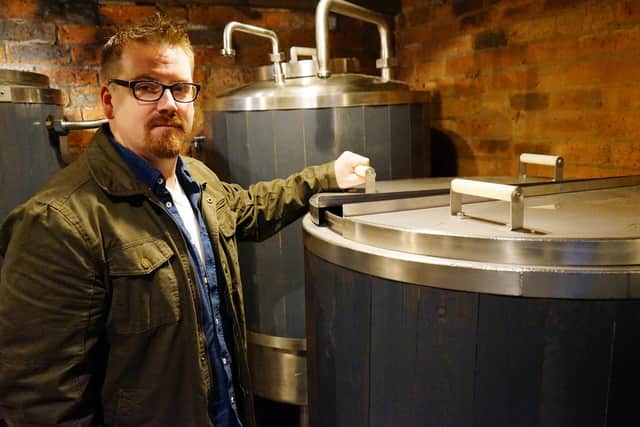 Josh Clarke is aiming to launch Chesterfield's new micro-brewery Resting Devil in February 2022.