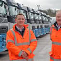 Longcliffe Managing Director Paul Boustead (right) with Logistics Manager James Hopkinson 