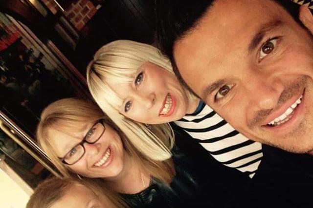 Alison Mellows, said: "Myself, my Cousin & her two Children when we had Breakfast with Peter Andre & his wife Emily."