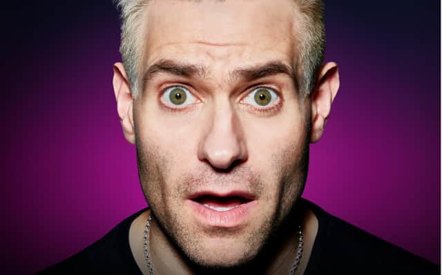 Simon Brodkin will present his live show Screwed Up at Sheffield City Hall on June 21, 2024.