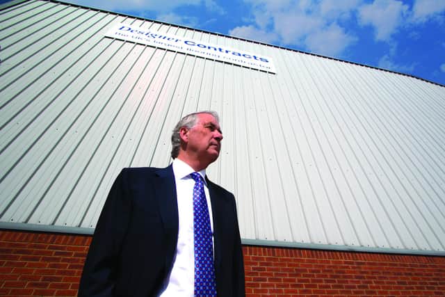 Managing director of Designer Contracts Peter Kelsey. Photo courtesy of Contract Flooring Journal (CFJ).