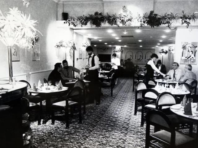 Bejeranos was located inside the former Chesterfield Hotel near the railway station, and is seen here back in 1986.