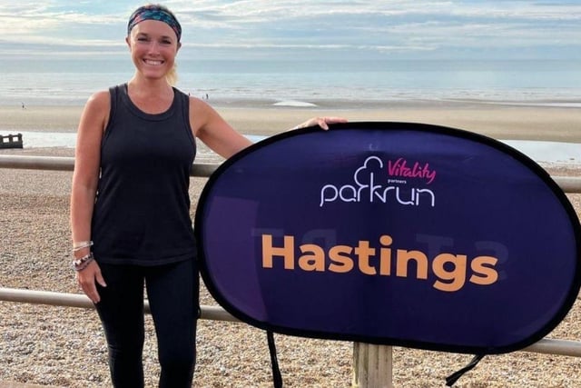 Katya completed her first 5k run in September 2023 in Hastings.