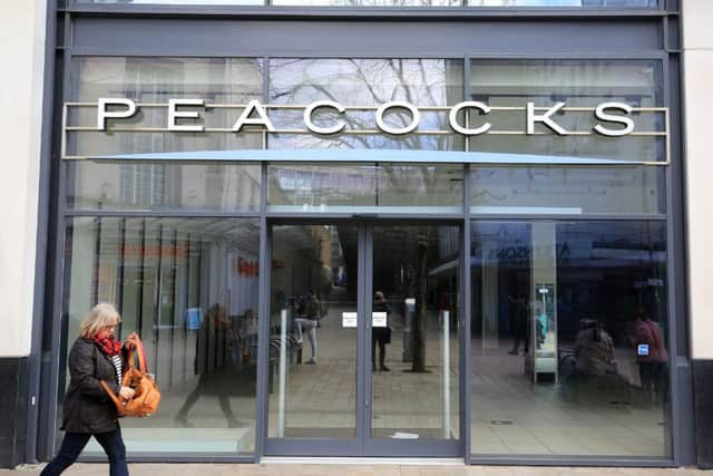 Peacocks was part of retail mogul Philip Day's Edinburgh Woollen Mill fashion empire, which collapsed in November last year.