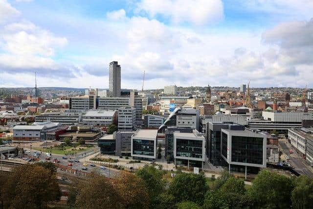 Sheffield city centre
