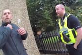 Video footage shows that it is only when officers try to explain what is going to happen next that Bendall reveals the nature of his sickening crimes.