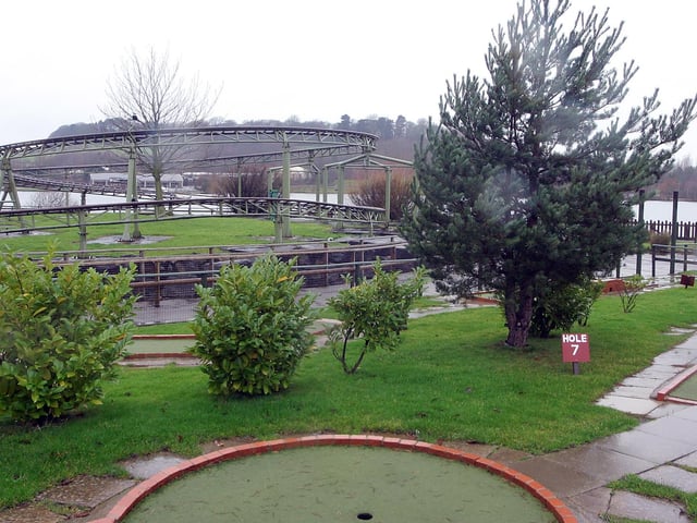 The theme park closed after 20 years.