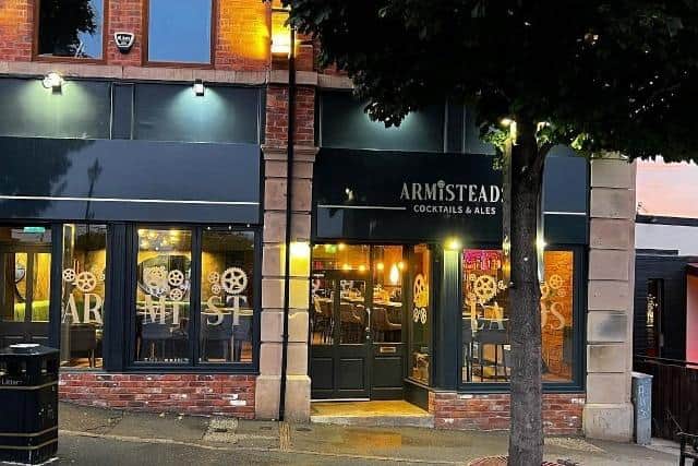 The bar’s name is inspired by Chesterfield’s retail heritage.