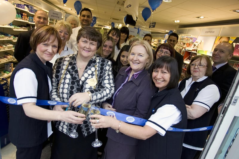 The Mayor, Coun Tracey Dixon, officially opens the new Boots store in Prince Edward Road in 2008. Is there someone you know in the photo?