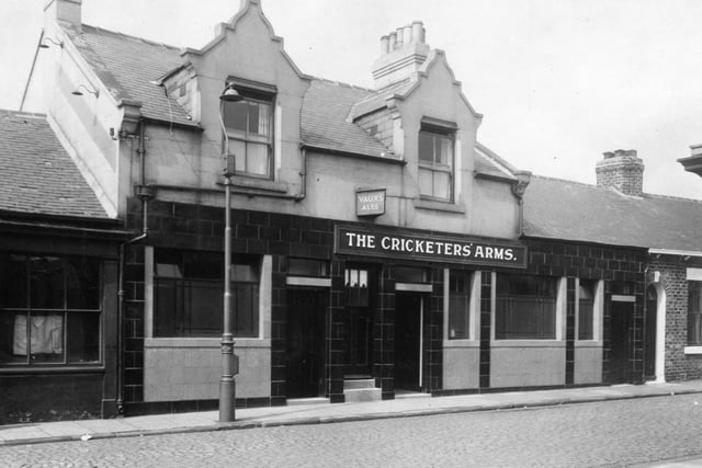The Cricketers Arms was pictured in Pilgrim Street in a photo taken in 1957. Photo: Bill Hawkins.