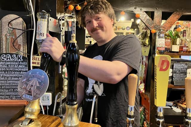 Patrick Hopkins, of Ye Royal Oak pub