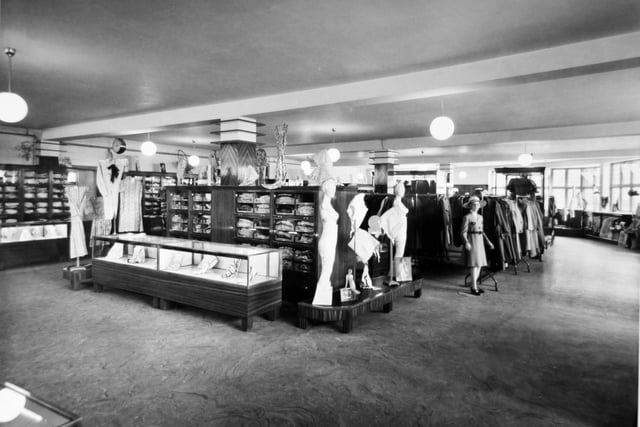 The Co-op was the place for the latest fashion items back in 1938.