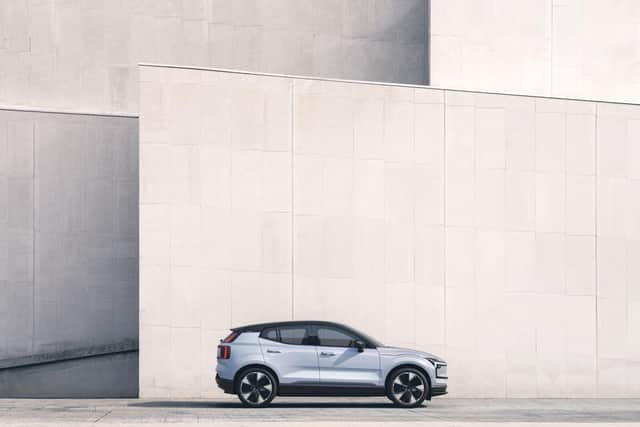 The new Volvo EX30 has been named the Sun's 'Car of the Year'