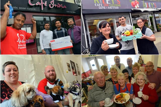 All of these cafes made the news for their great effect within the South Tyneside community.
