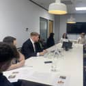 Chesterfield Apprentices discuss careers in the town at the latest Round Table