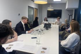 Chesterfield Apprentices discuss careers in the town at the latest Round Table