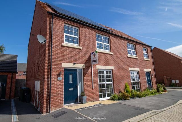 Viewed 1381 times in last 30 days, this three bedroom semi-detached house has an open-plan design and bi-fold doors. Marketed by Butlers, 0114 446 2405.