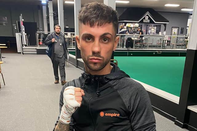 Liam Dring made it five wins out of five since turning professional. (Photo: Facebook)