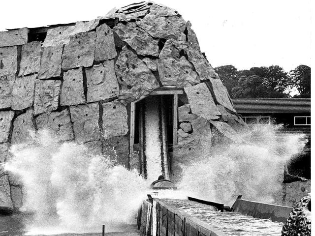 The Log Flume, taken in May 1987