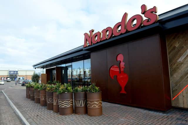 Nando's at Anchor Retail Park, Hartlepool.