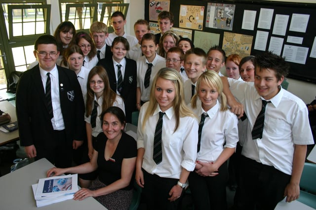 Pictured is the then NE Derbyshire MP Natascha Engel who visited  Netherthorpe School, in 2006