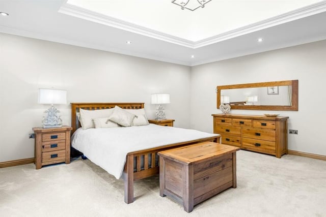 All four bedrooms are generously proportioned.
