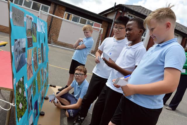 Children at Spire Junior School are not limited when it comes to their creativity