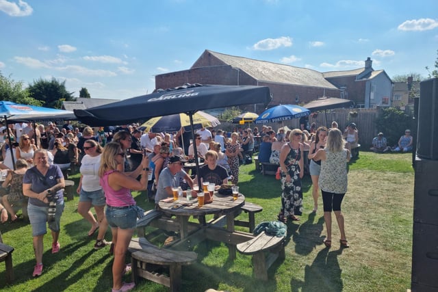 Crowds revel in the sunshine and sounds at Shinefest at New Whittington Social Club.