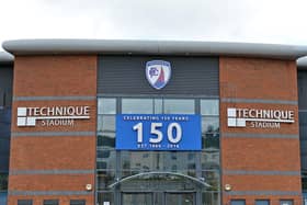 The Spireites have confirmed they have been successful in an application for a loan from Sport England.