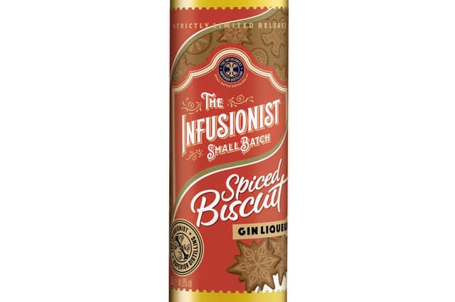 Aldi has launched The Infusionist Spiced Biscuit Gin Liqueur in the run-up to the festive season.