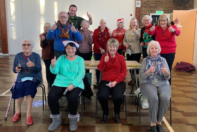 Members of the chit chat club at Loundsley Green Community Centre.