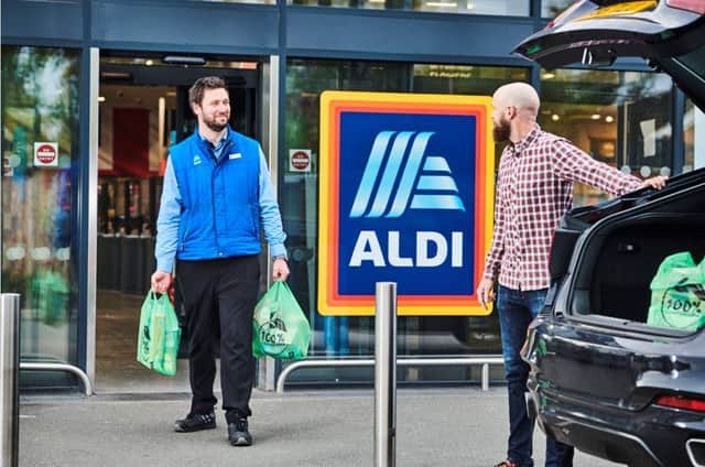 Aldi click-and-collect service. Photo by Abby Walters