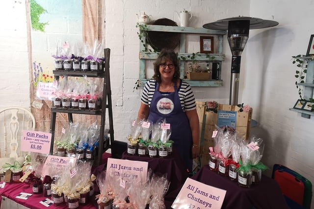 Homemade at Haslemere were in attendance showcasing their jams and chutney.