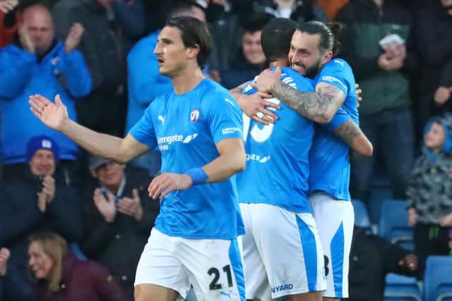 Chesterfield beat Torquay United 5-1. Picture: Tina Jenner.