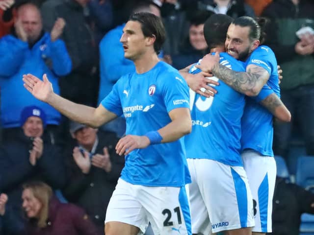 Chesterfield beat Torquay United 5-1. Picture: Tina Jenner.