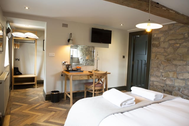 In response to guest needs, the Square and Compass now features a family room equipped with a double bed and pull-out option, alongside four additional double rooms - some of which are dog-friendly.