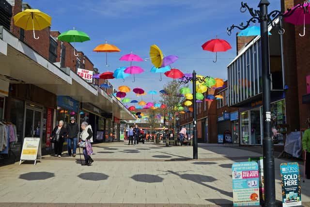 People in Alfreton have responded well to the efforts to improve the town centre.