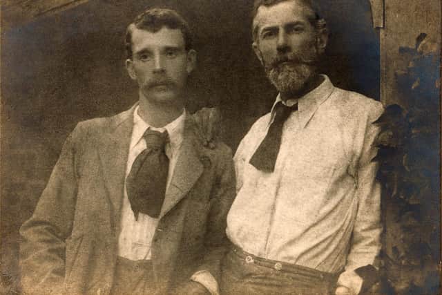 George Merrill and Edward Carpenter, 1900 © Carpenter Collection at Sheffield City Archives