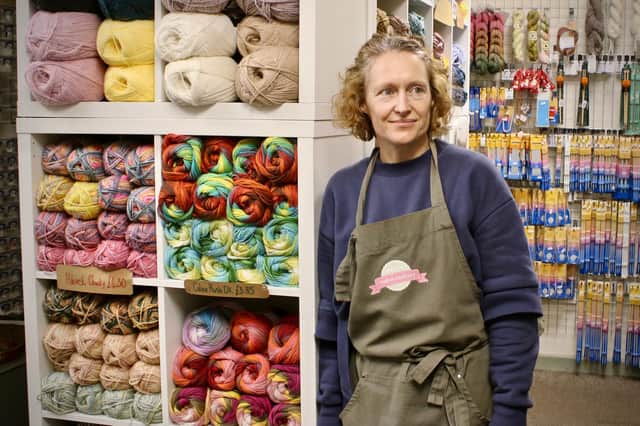 Emily Lord of Fred's Haberdashery, Chesterfield