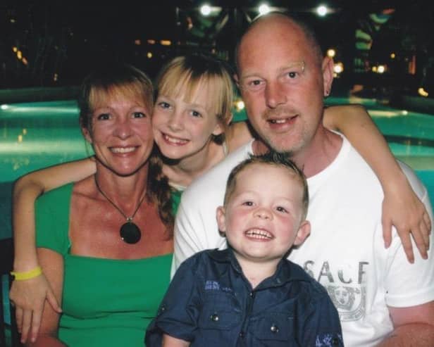 Lee's son Daniel, Daniel's mum Vicky Croot and Lee's step daughter Beth, have been left heartbroken.