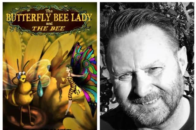 Derbyshire author Ig Oliver is proud of his new children's book, The Butterfly Bee Lady and The Bee.