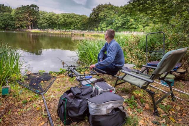 Fishing at Shipley Country Park is one of the many activities that visitors can enjoy at Derbyshire County Council's countryside sites.